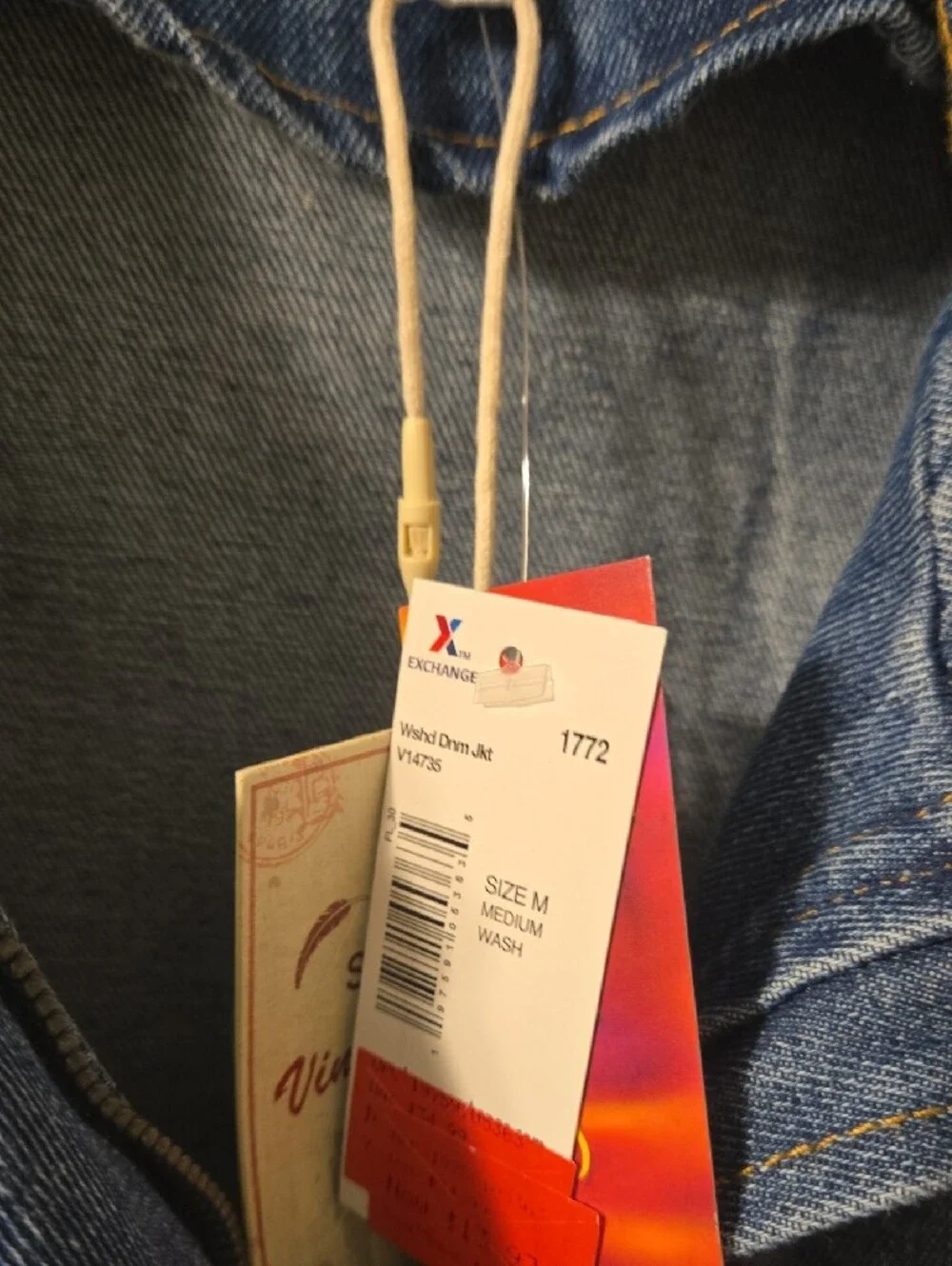 Stoosh Blue Denim Field Jacket with Patch Pockets
